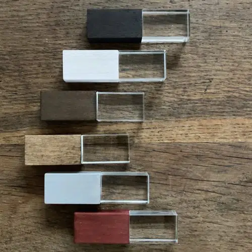 USB-Stick: Kristall Wood