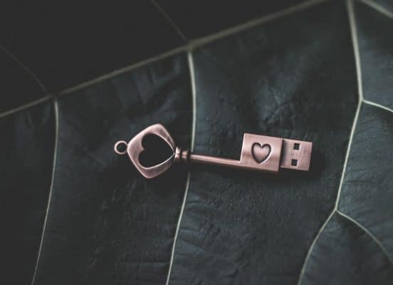 USB-Stick: Heart Key
